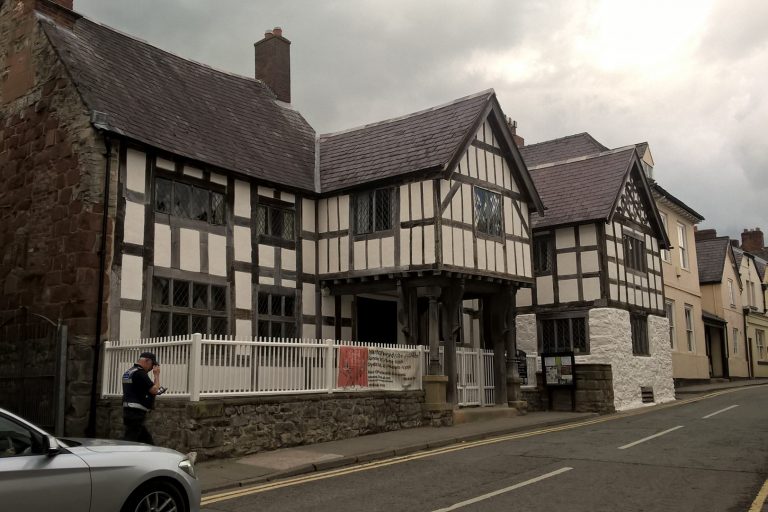Restoration heritage works to listed building, Ruthin, North Wales After 1